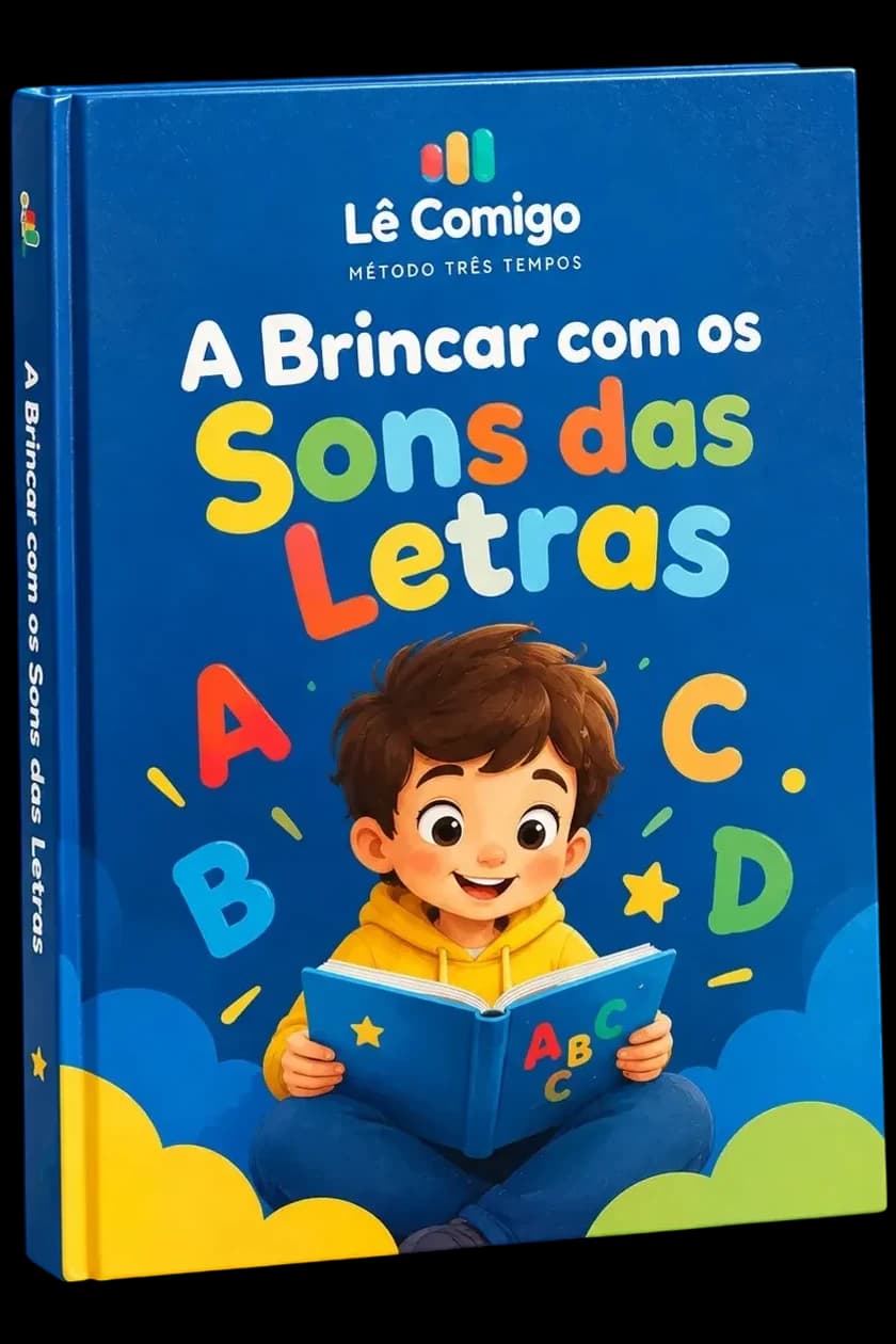 Capa de A Brincar com os Sons das Letras